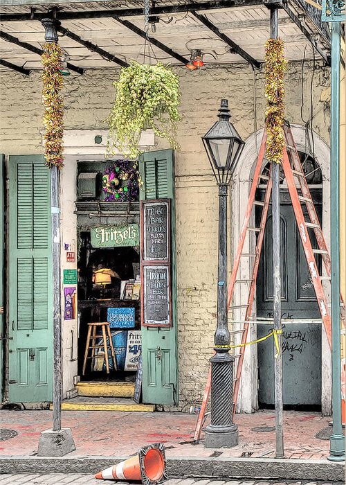 New Orleans Greeting Card featuring the photograph French Quarter by Don Schiffner
