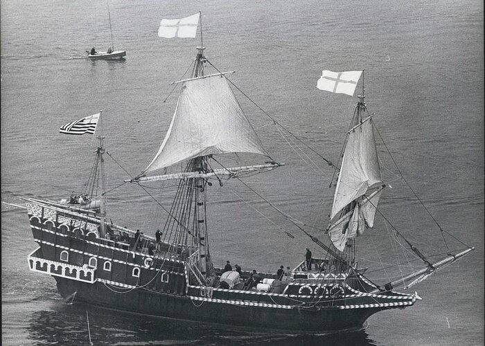 Golden Hind Replica Has Sea Trials Photograph By Retro Images Archive