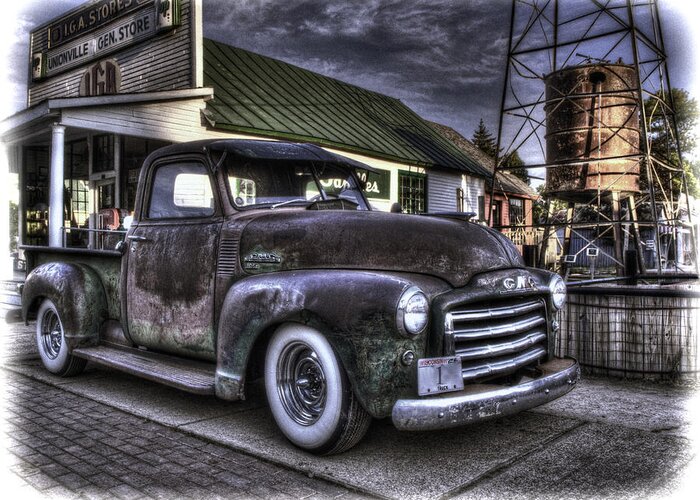 Gmc Truck Greeting Card featuring the photograph Good Old Days by Thomas Young