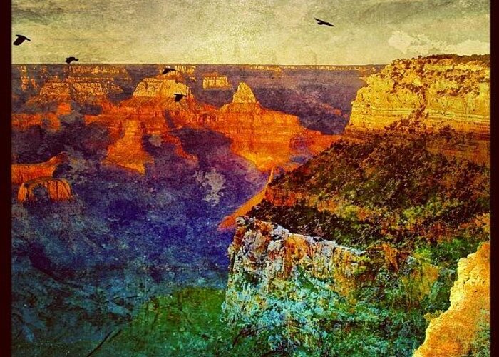 Beautiful Greeting Card featuring the photograph Grand Canyon by Jill Battaglia