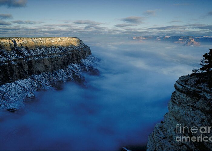 Clouds Greeting Card featuring the photograph Grand Canyon National Park by George Ranalli