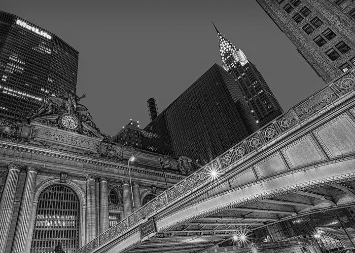 Pershing Square Greeting Card featuring the photograph Grand Central Terminal GCT NYC by Susan Candelario