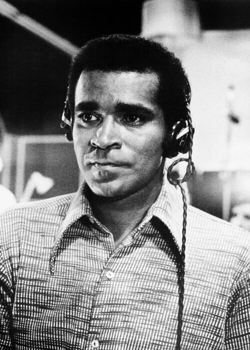 Mission Impossible Greeting Card featuring the photograph Greg Morris in Mission: Impossible by Silver Screen