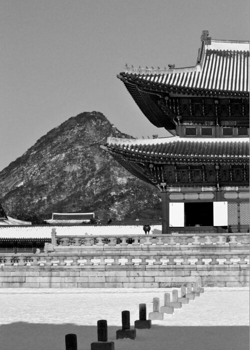Seoul Greeting Card featuring the photograph Gyeongbokgung Palace 3 by Rick Saint