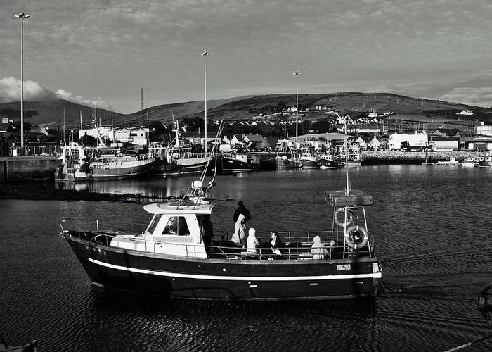Ireland Greeting Card featuring the photograph Harbour Bound by Aidan Moran