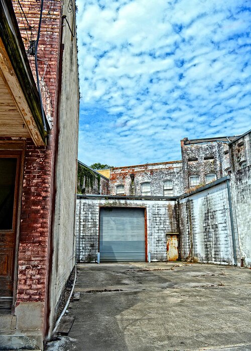 Hdr Greeting Card featuring the photograph HDR Alley by Maggy Marsh