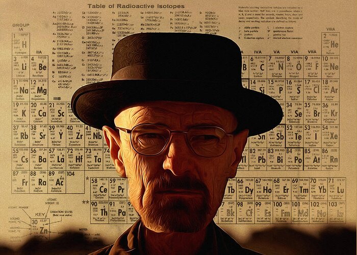Heisenberg Greeting Card featuring the photograph Heisenberg by Bill Cannon