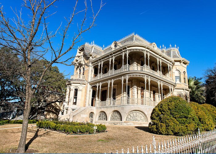 Austin Greeting Card featuring the photograph Historic home by John Johnson