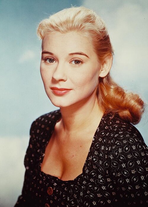 Hope Lange Greeting Card featuring the photograph Hope Lange by Silver Screen