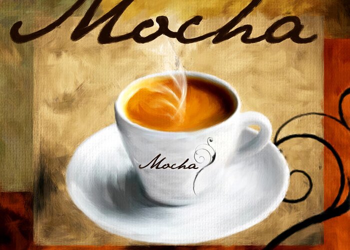 Coffee Greeting Card featuring the photograph I Like That Mocha by Lourry Legarde