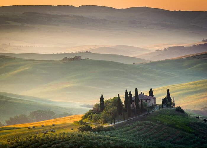 Tuscany Greeting Card featuring the photograph Italian Style by Francesco Riccardo Iacomino
