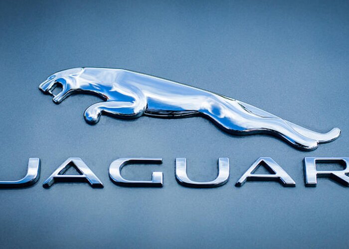 Jaguar F Type Emblem Greeting Card for Sale by Jill Reger