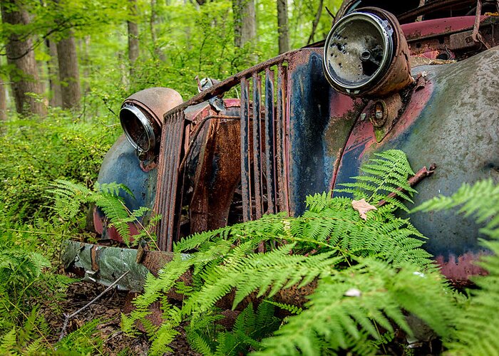 Delaware Water Gap Greeting Card featuring the photograph Jalopy by Sara Hudock