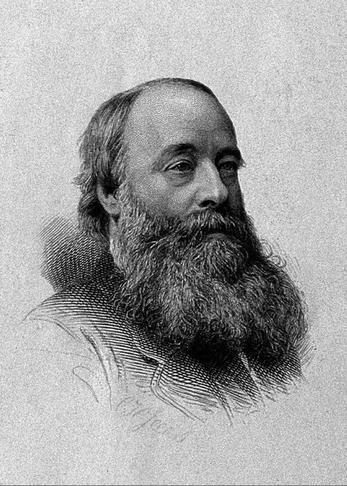 Science Greeting Card featuring the painting James Prescott Joule, English Physicist by Wellcome Images