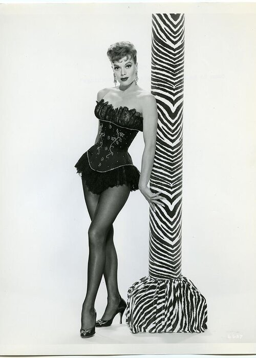 Janis Paige Greeting Card featuring the photograph Janis Paige by Silver Screen