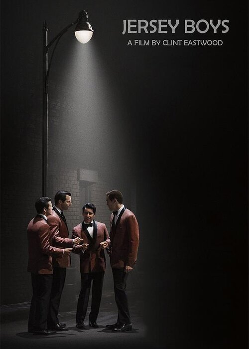 Jersey Boys Greeting Card featuring the photograph Jersey Boys by Clint Eastwood by Movie Poster Prints