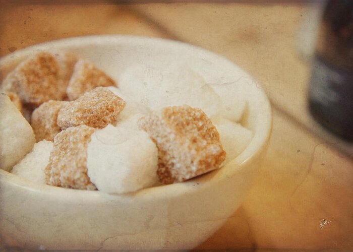 Sugar Cubes Greeting Card featuring the photograph Just A Spoonful of Sugar by TK Goforth
