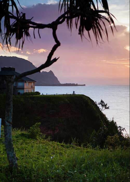 Scenics Greeting Card featuring the photograph Kauais Coastline Seen From Makai Golf by Matthew Micah Wright