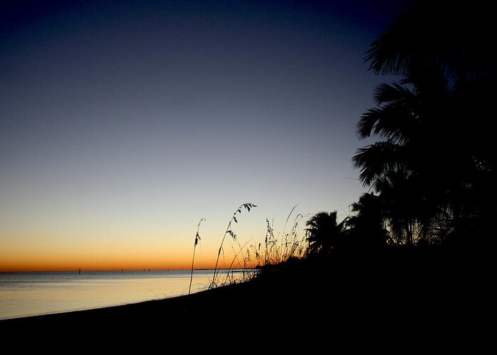 Florida Greeting Card featuring the photograph Key West Sunset by Heather Applegate