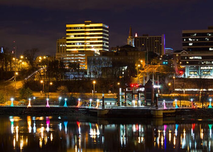 Knoxville Greeting Card featuring the photograph Knoxville Waterfront by Douglas Stucky