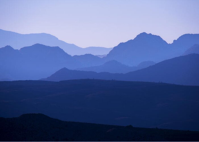 Utah Greeting Card featuring the photograph La Verkin Overlook by Dustin LeFevre