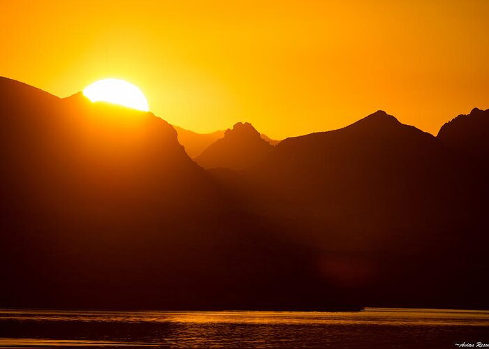 Lake Greeting Card featuring the photograph Lake Havasu Sunrise 2 by Avian Resources