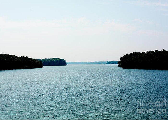 Lake Greeting Card featuring the photograph Lake Landscape by Kim Fearheiley