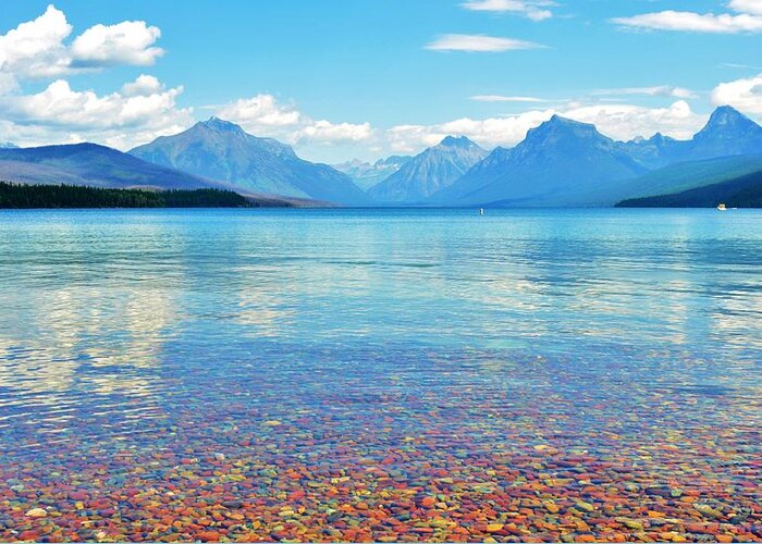 Lake Mcdonald Greeting Card featuring the photograph Lake McDonald by Shannon Lee