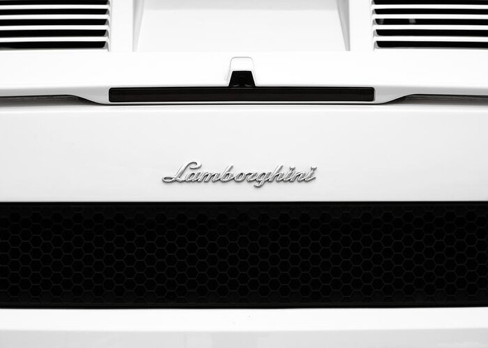 Lamborghini Greeting Card featuring the photograph Lamborghini 2 by Marilyn Hunt