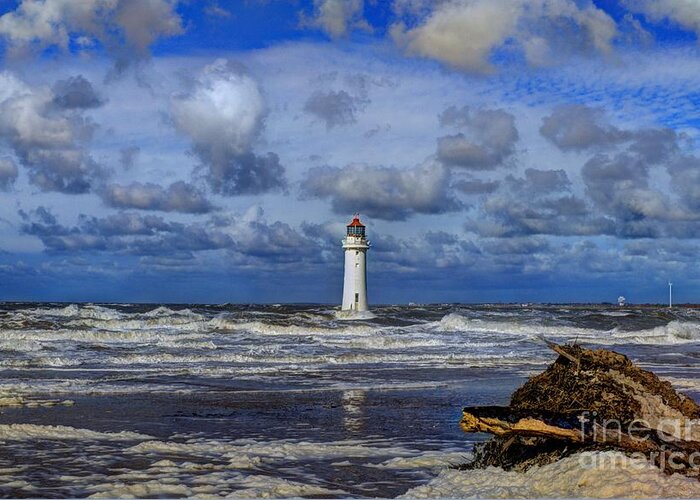 Lighthouse Greeting Card featuring the photograph Lighthouse by Spikey Mouse Photography