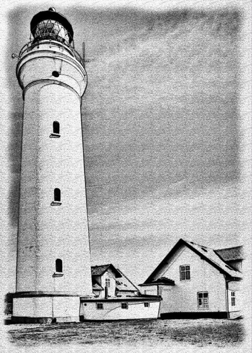 Lighthouse Greeting Card featuring the photograph Lighthouse by Mike Santis