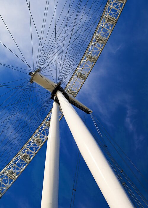 London Greeting Card featuring the photograph London Eye by Mick House