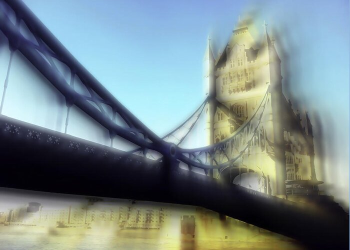 London Greeting Card featuring the photograph London Tower Bridge by Eye Olating Images