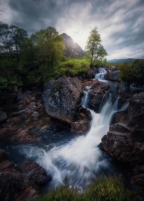 Scotland Greeting Card featuring the photograph Lonely Mountain 3. by Juan Pablo De