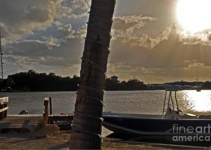 Key West Greeting Card featuring the photograph Lorelei View by Judy Wolinsky