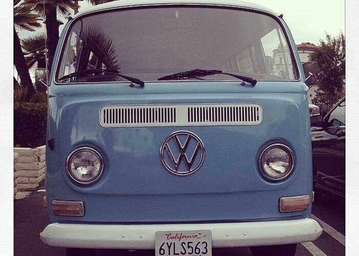  Greeting Card featuring the photograph Love Me A Vw Bus by Andrew Mcmahon