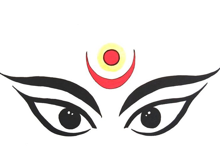 Premium Vector  Hindu indian goddess diwali kali pooja