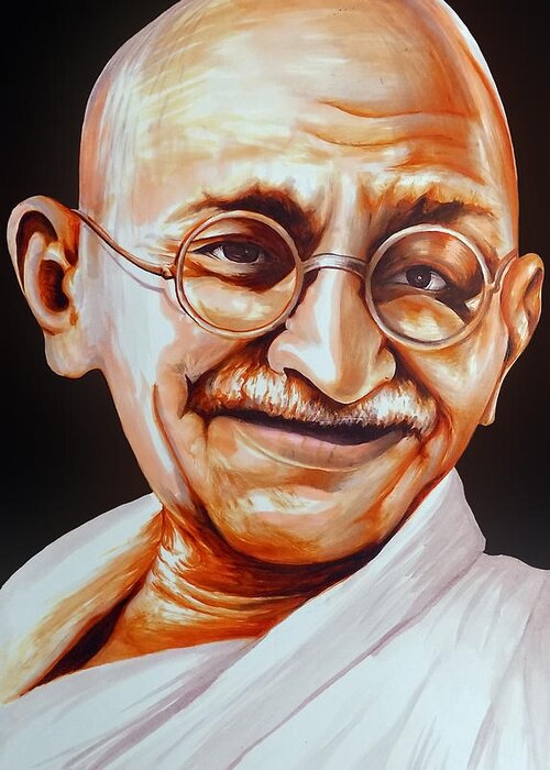 Mahatma Gandhi British Empire Telugu Hindi self Portrait figure Drawing  Quotation credit beard language  Anyrgb