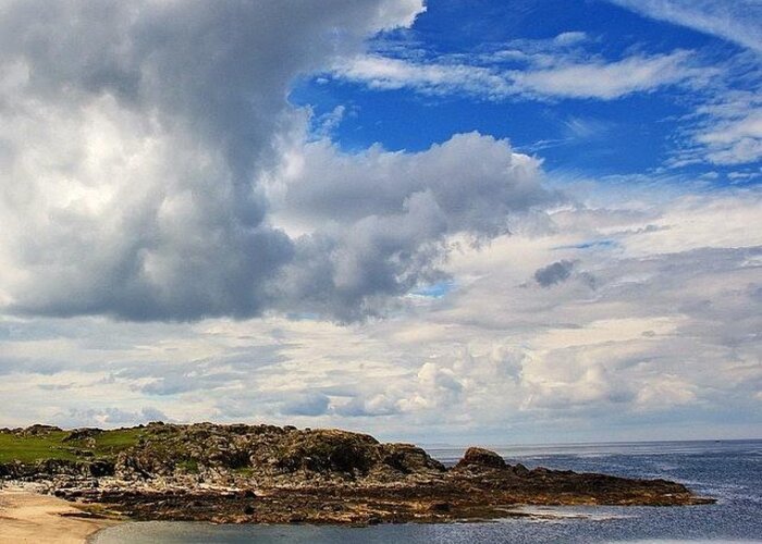 Ig_wordldclub Greeting Card featuring the photograph #malinhead #ireland #landscape by Luisa Azzolini