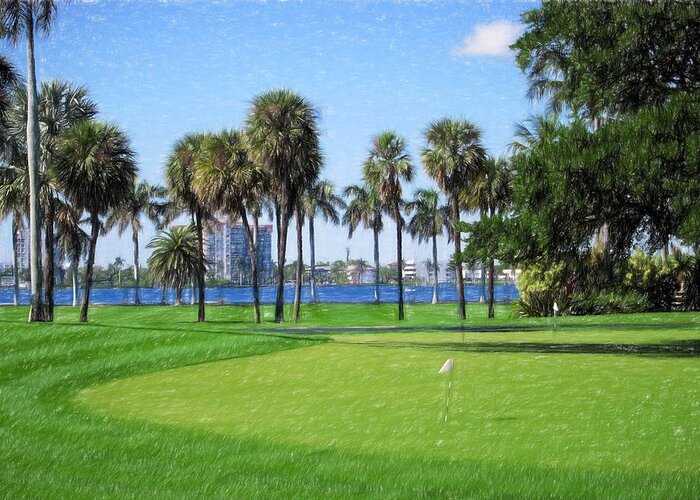 Mar Lago Greeting Card featuring the photograph Mar Lago by Bill Howard