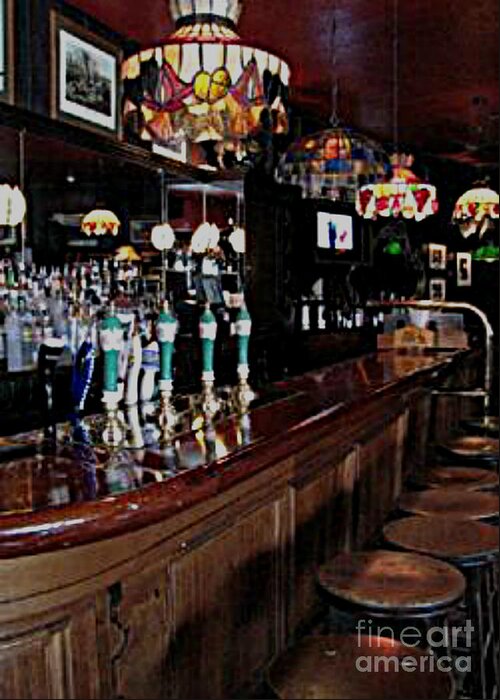 #photography Greeting Card featuring the photograph Martins Bar In DC 4000 002 by Kip Vidrine