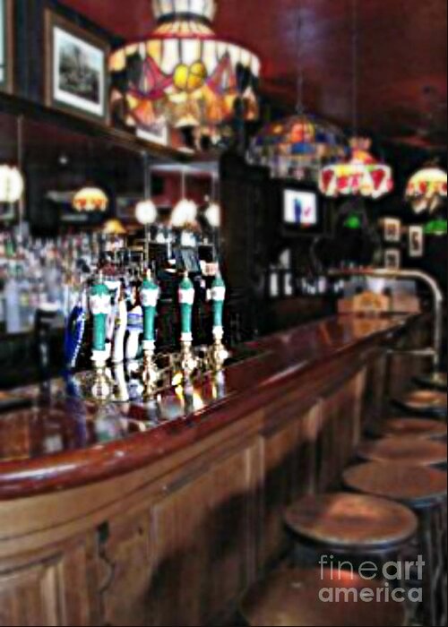 #photography Greeting Card featuring the photograph Martins bar in DC 4000 010 by Kip Vidrine