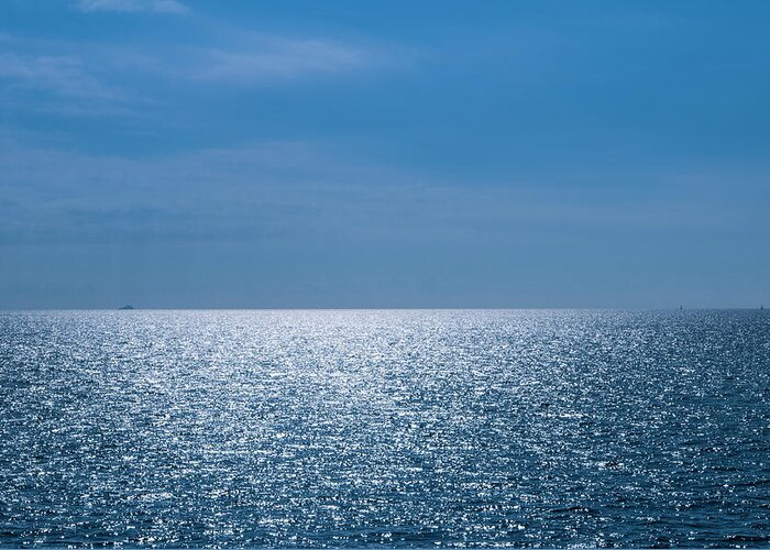 Tranquility Greeting Card featuring the photograph Mediterranean Sea by Paolo Negri