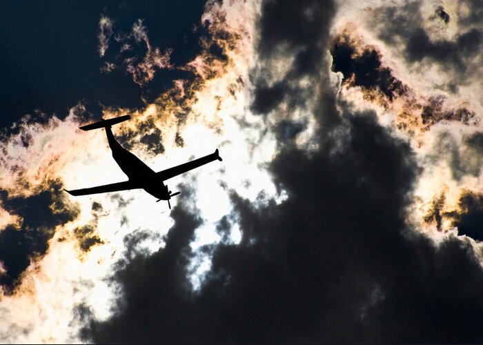 Aviation Greeting Card featuring the photograph Mercy One by Paul Job