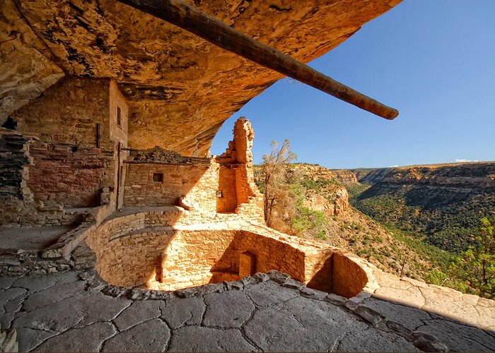 Sherry Day Greeting Card featuring the photograph Mesa Verde III by Ghostwinds Photography