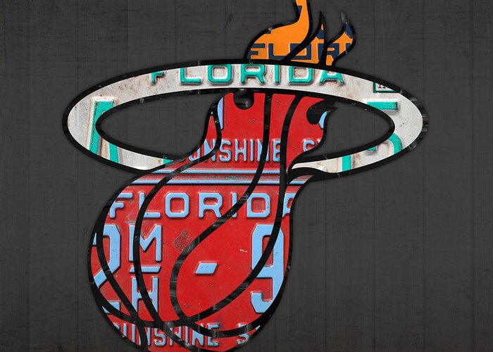 I made a Miami Heat retro poster / wallpaper! : r/heat