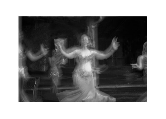 Belly Dancing Greeting Card featuring the photograph MidEastern Dancing 7 by Catherine Sobredo