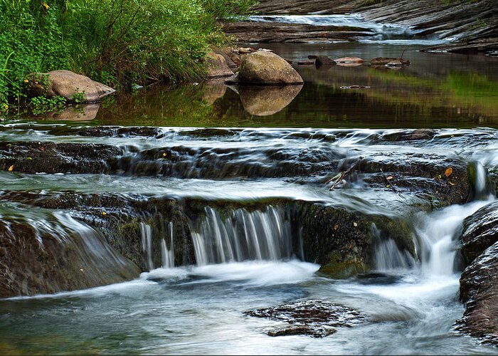 Miykovska River 1 - Art Mccaffrey Greeting Card featuring the photograph Miykovska River 1 by Art Mccaffrey