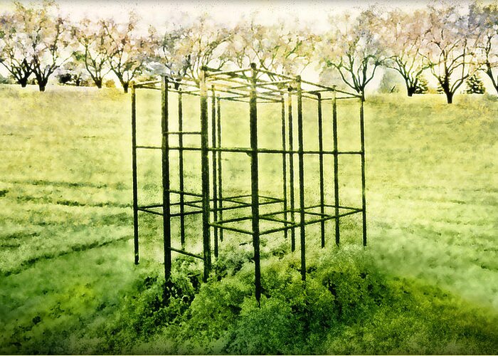 Children Greeting Card featuring the photograph Monkey Bars by John Anderson