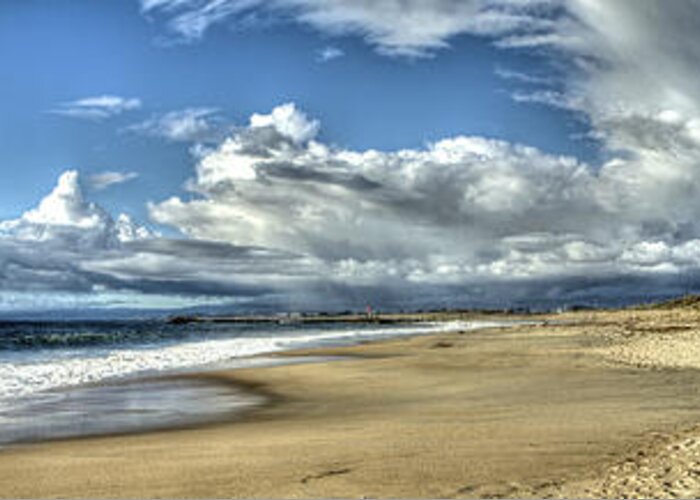 Beach Greeting Card featuring the photograph Moss Landing After the Rain 2 by SC Heffner